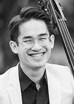 Dominic Law, double bass