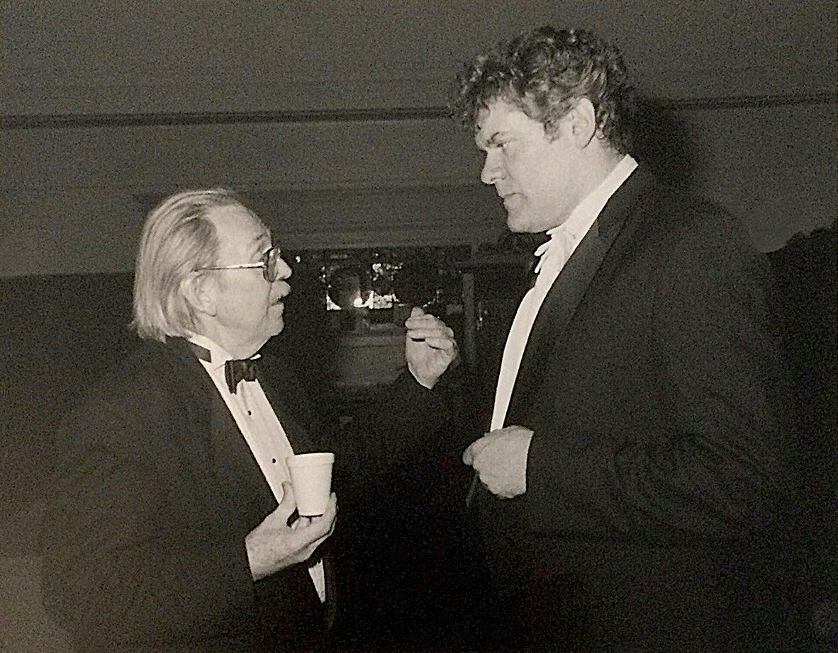 Jens Nygaard & pianist William Wolfram
circa late 1990s