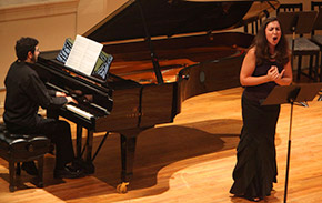 soprano Gina Cuffari and pianist Michael Brown, The New York Times